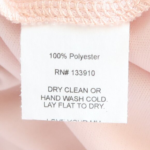 Show Me Your MuMu Weddings Lauren Pale Pink Tie Back Bridesmaid Maxi Dress M - Picture 13 of 16